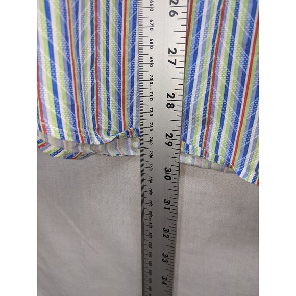 Visconti Black Long Sleeve Black Design Button Up Shirt Men's Size Large - Picture 6 of 9